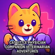 Cat Little Physician Companion Veterinarian Adventures - Kitty Vet game