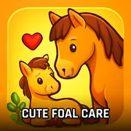 CUTE Foal CARE - Pony Dressup game