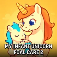 My Infant Unicorn Foal Care 2 - Pony Dressup game
