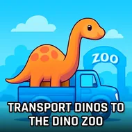Transport Dinos To The Dino Zoo - Zoo Management game