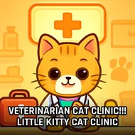 Veterinarian Cat Clinic!!! Little Kitty Cat Clinic - Kitty Vet game